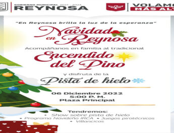 Invita Gobierno de Carlos Peña Ortiz a festejar Navidad en Reynosa