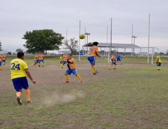 SSPT participan en torneo de fútbol.
