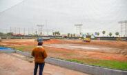 Supervisó Alcalde Carlos Peña Ortiz parque de beisbol de Reynosa