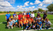 Inauguró Carlos Peña Ortiz Canchas de Usos Múltiples en La Cima por más de 2.6 MDP